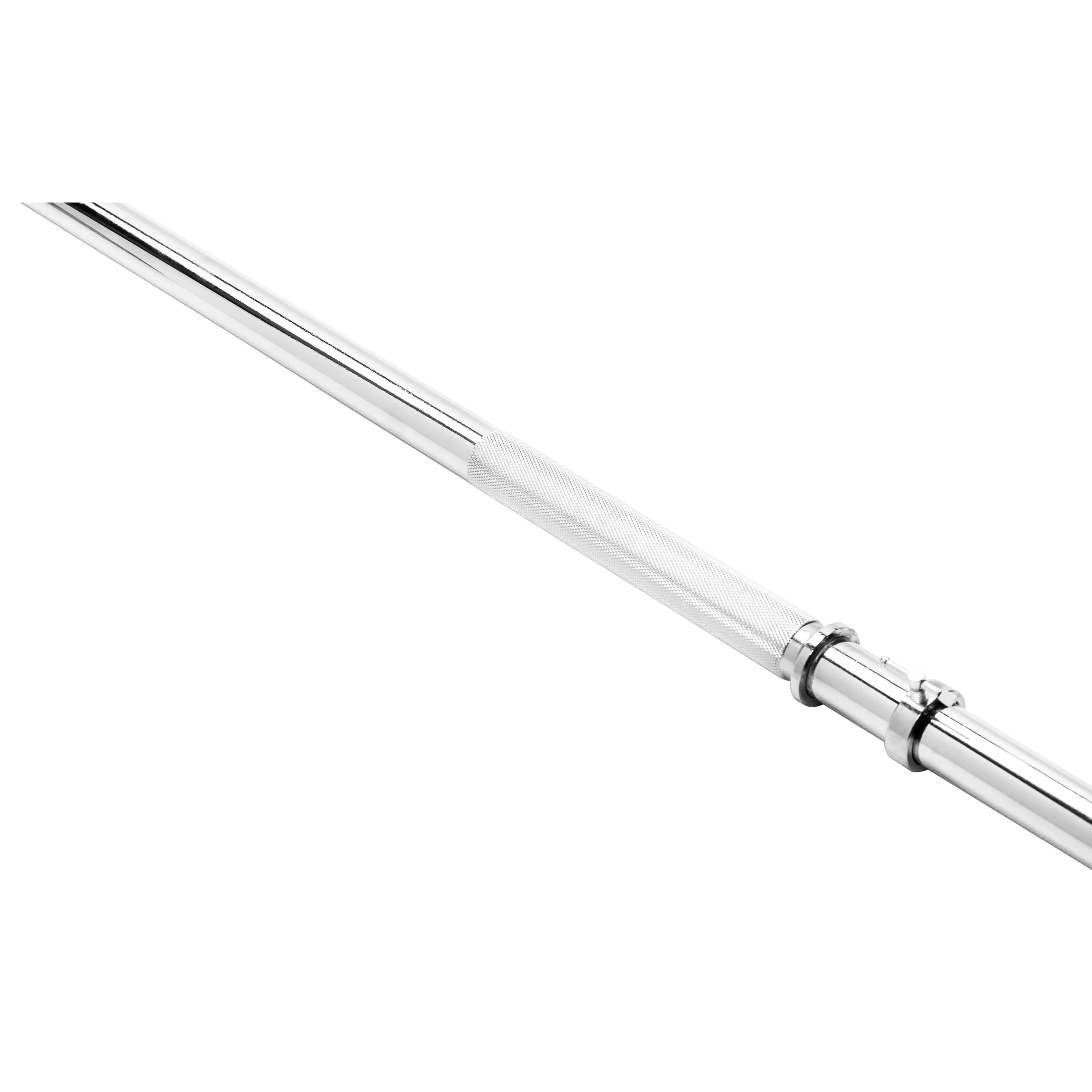 Profi Langhantelstange 152 cm Chrom inkl. Feststellringe - Image 3