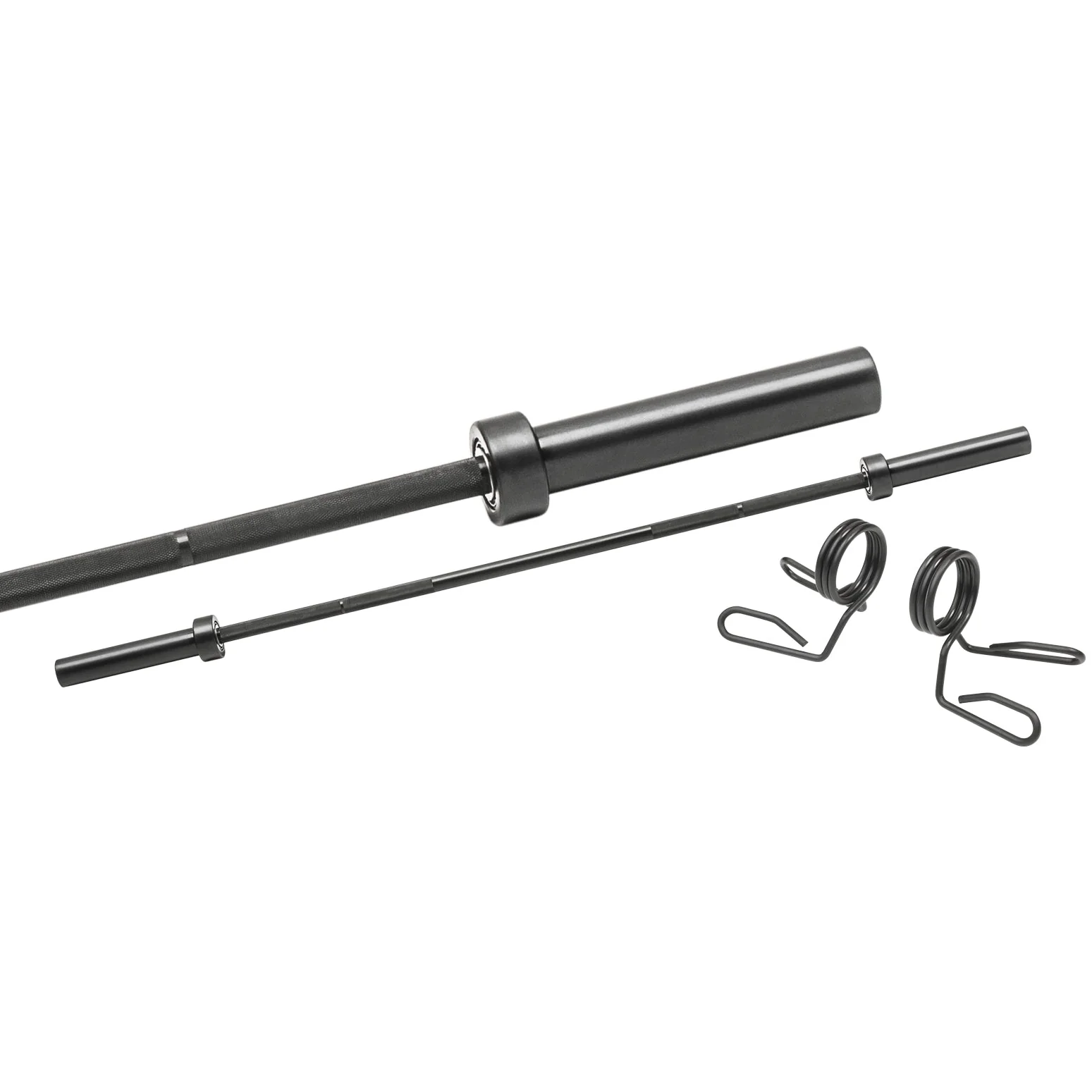 Olympia Langhantel 183 cm Black-oxid inkl. Verschlüssen 50/51 mm