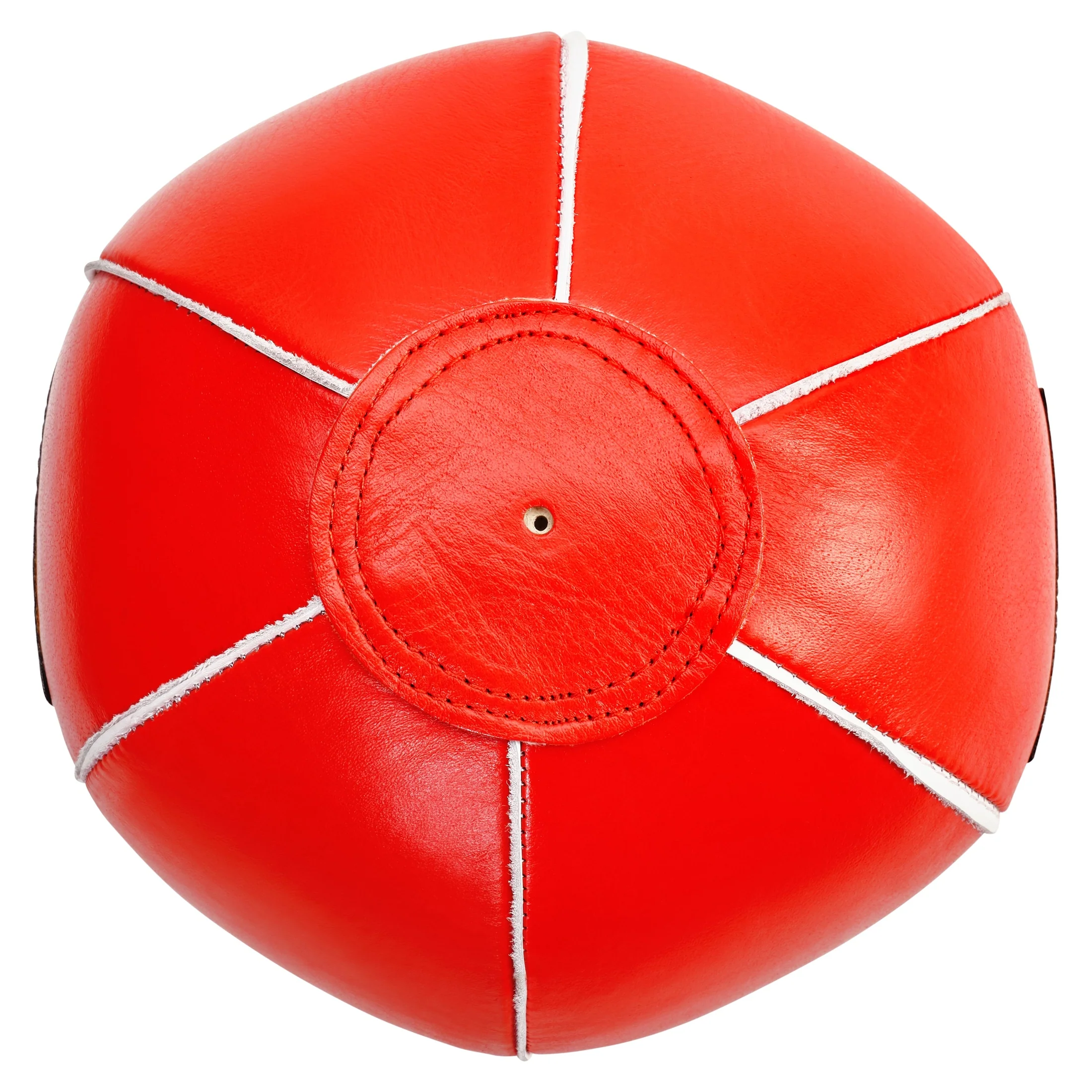 Boxbirne aus Echt-Leder medium red - Image 5