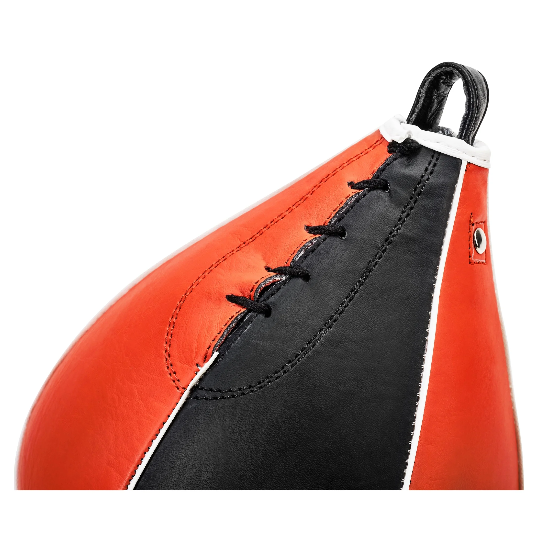 Boxbirne aus Echt-Leder medium black/red - Image 3