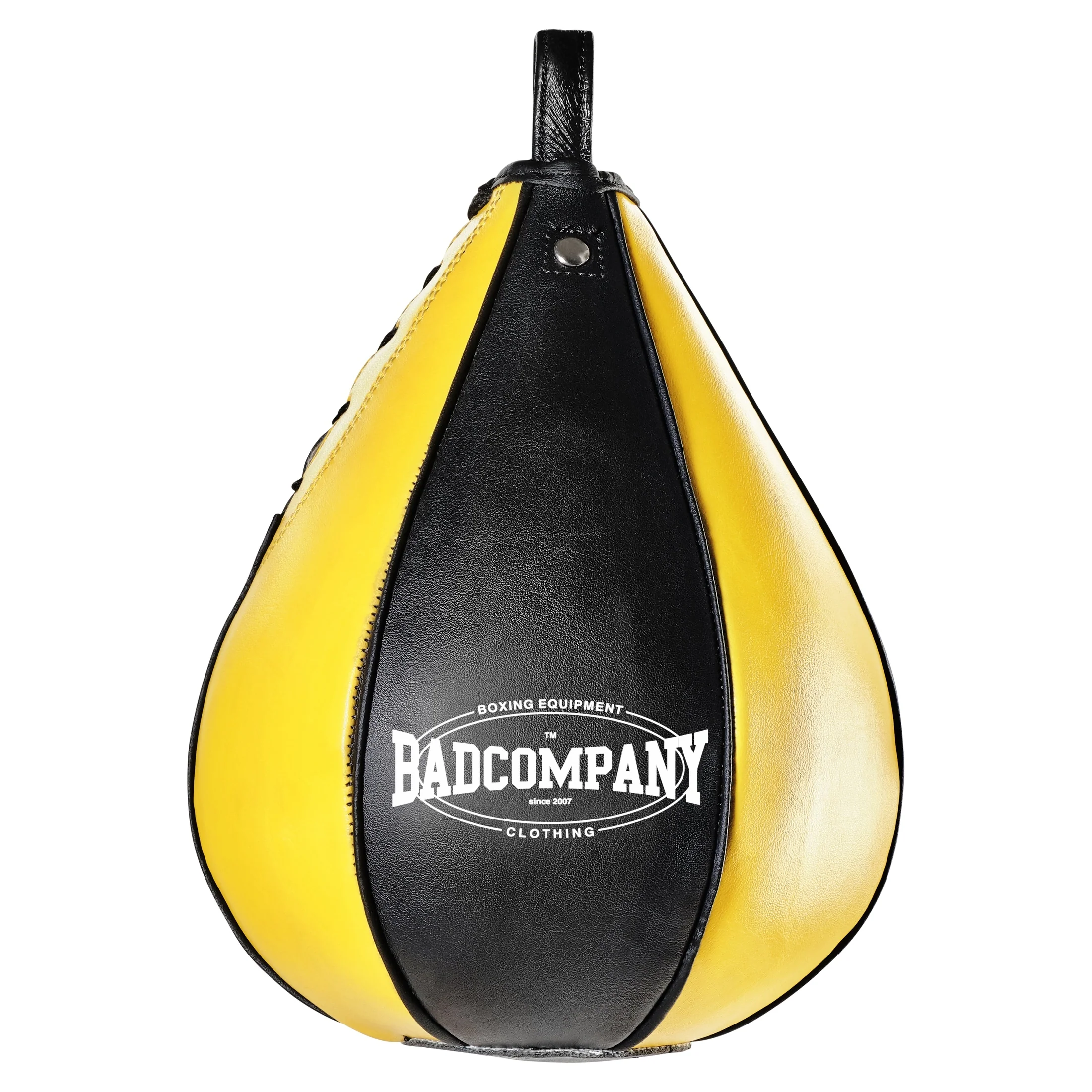 Boxbirne aus Echt-Leder medium black/yellow - Image 5