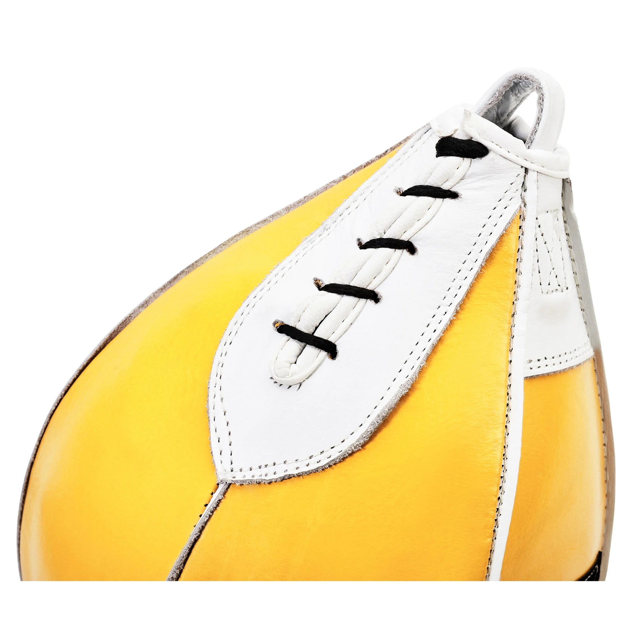 Boxbirne aus Echt-Leder medium yellow - Image 3