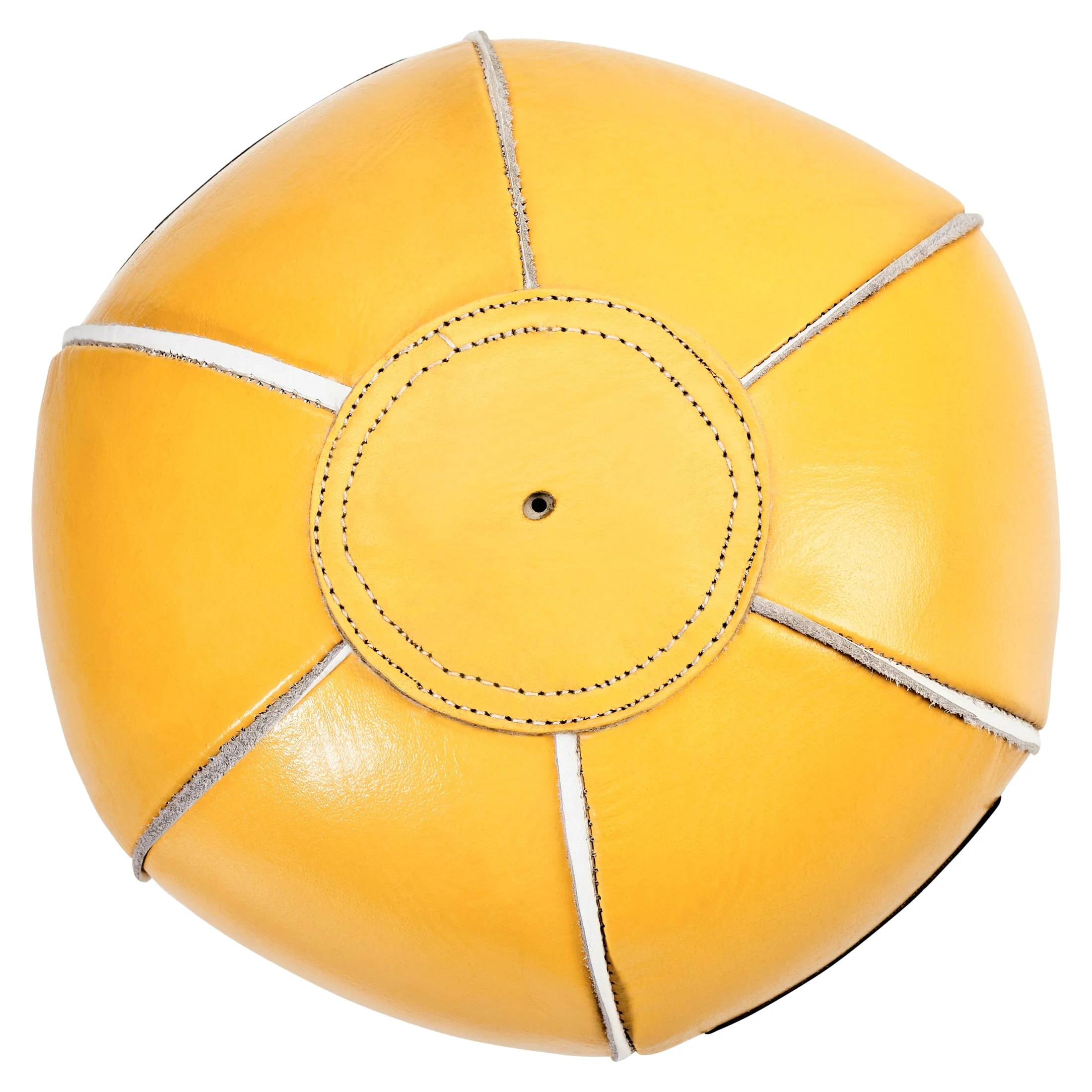 Boxbirne aus Echt-Leder medium yellow - Image 5