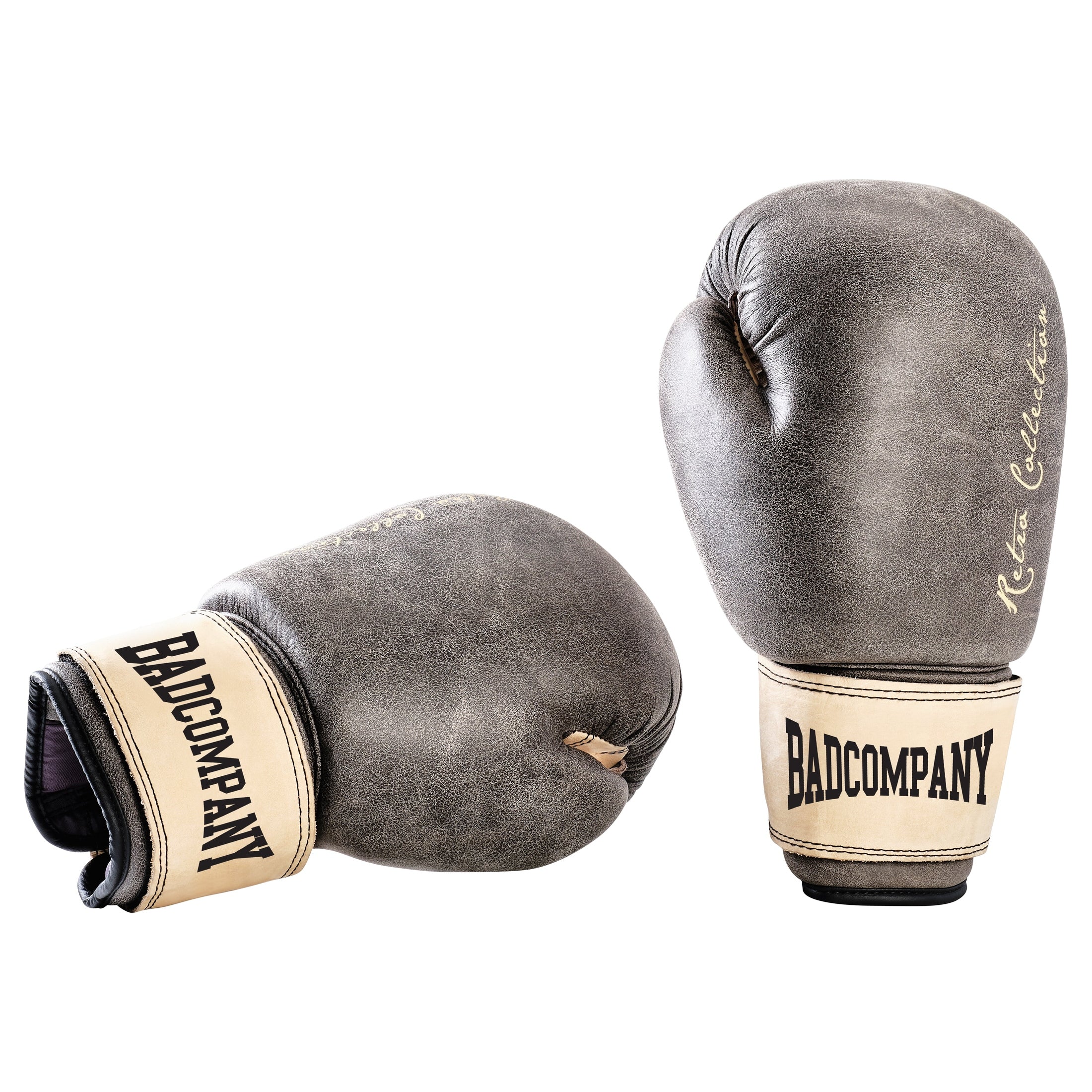Retro Boxhandschuhe aus Rindsleder mit Belüftungssystem - Image 2