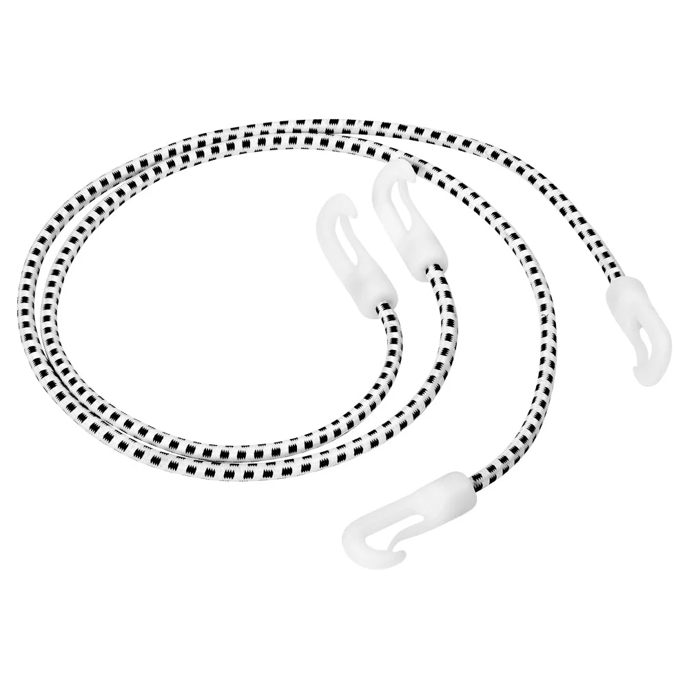 Doppelendball aus Kunstleder mit Spanngurten white - Image 4