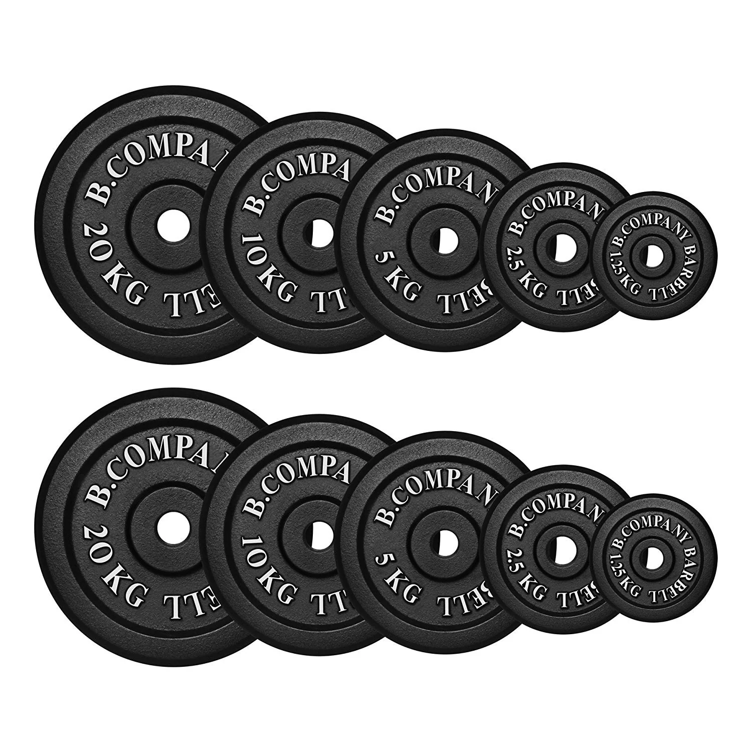Guss 77,5Kg (1,25, 2,5, 5, 10, 20) Hantelscheiben 30/31mm