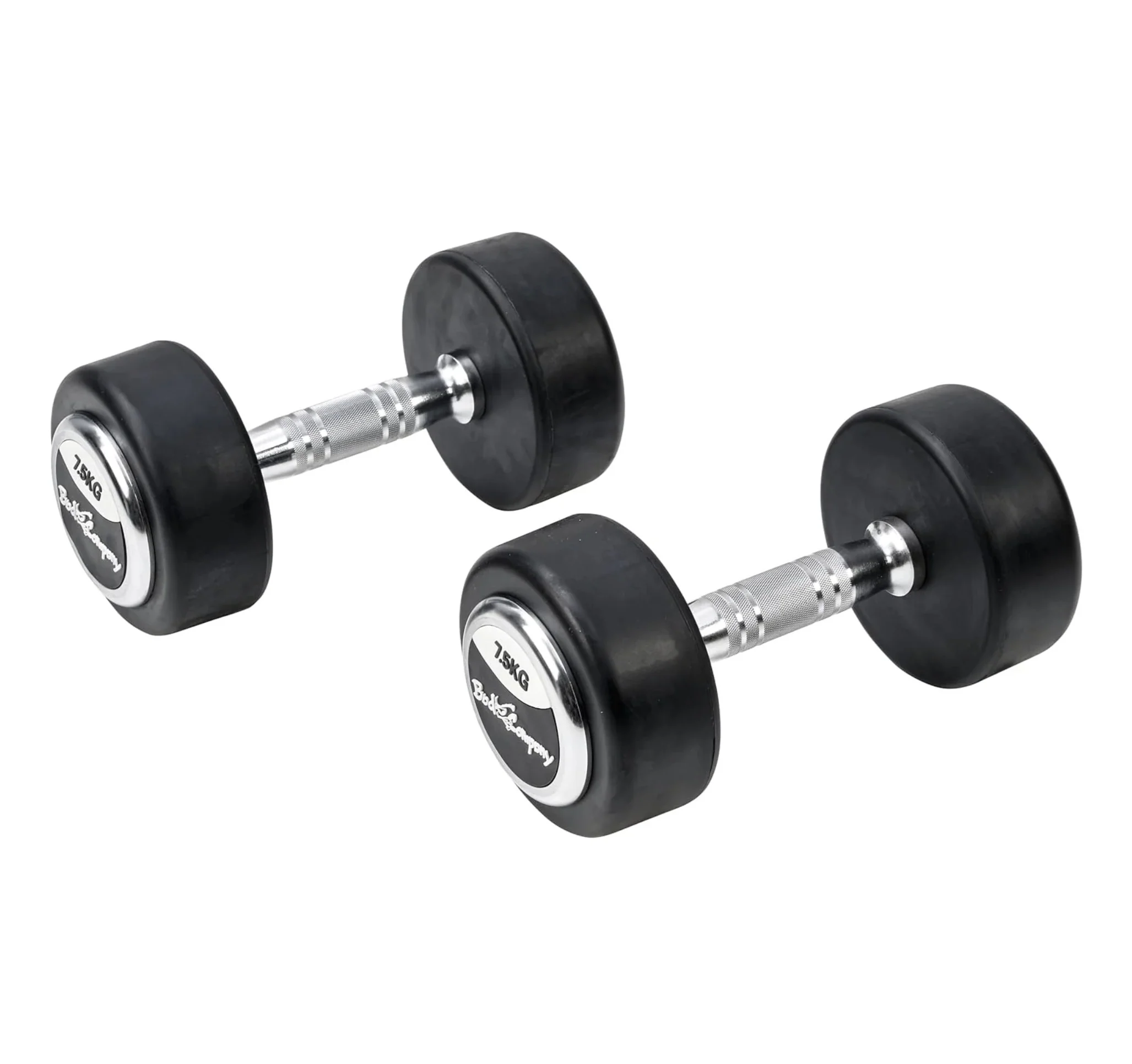 Deluxe 15 Kg (2x7,5) Hanteln Gewichte Rundhanteln Hantel Set Kurzhanteln