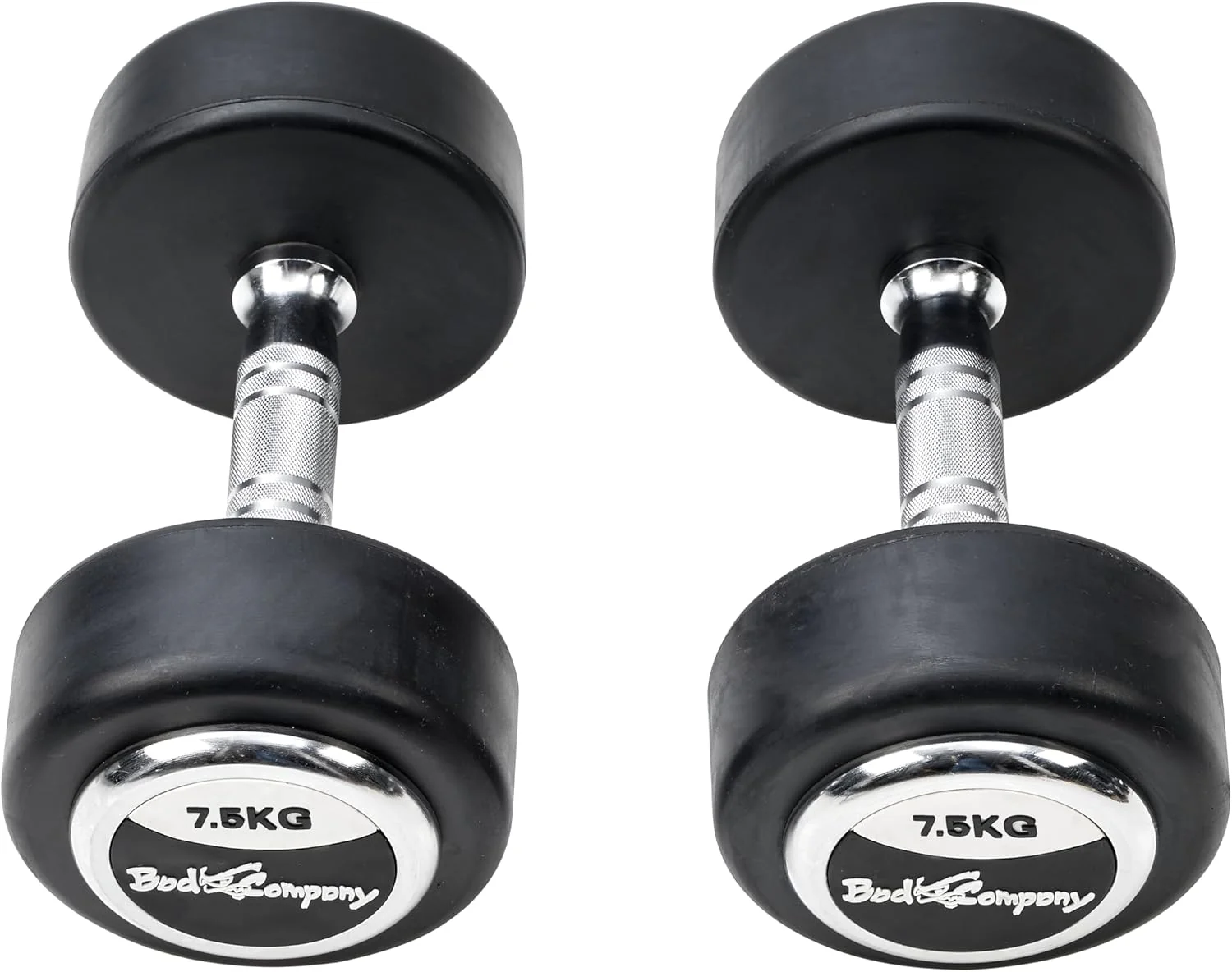 Deluxe 15 Kg (2x7,5) Hanteln Gewichte Rundhanteln Hantel Set Kurzhanteln - Image 2
