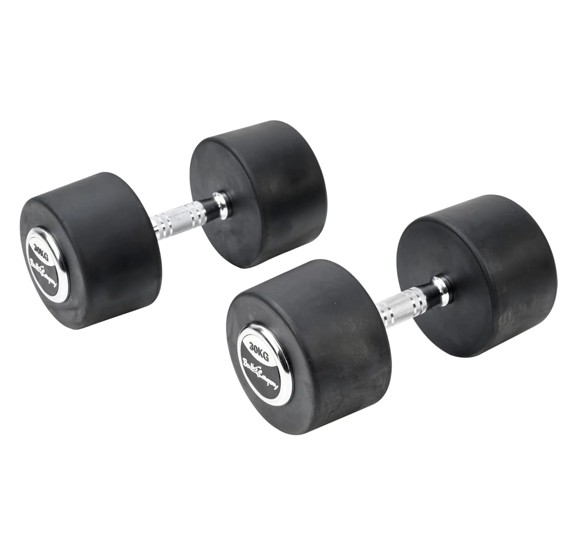 Deluxe 60 Kg (2x30,0) Hanteln Gewichte Rundhanteln Hantel Set Kurzhanteln