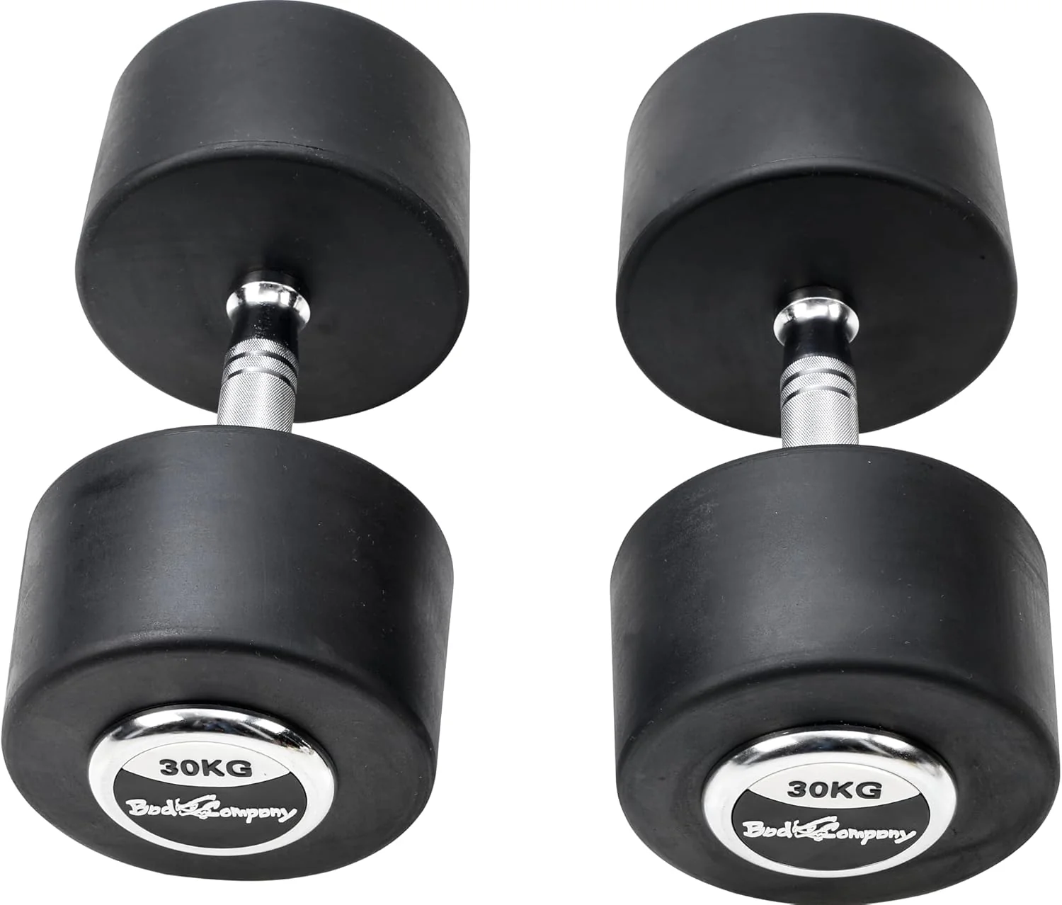 Deluxe 60 Kg (2x30,0) Hanteln Gewichte Rundhanteln Hantel Set Kurzhanteln - Image 2