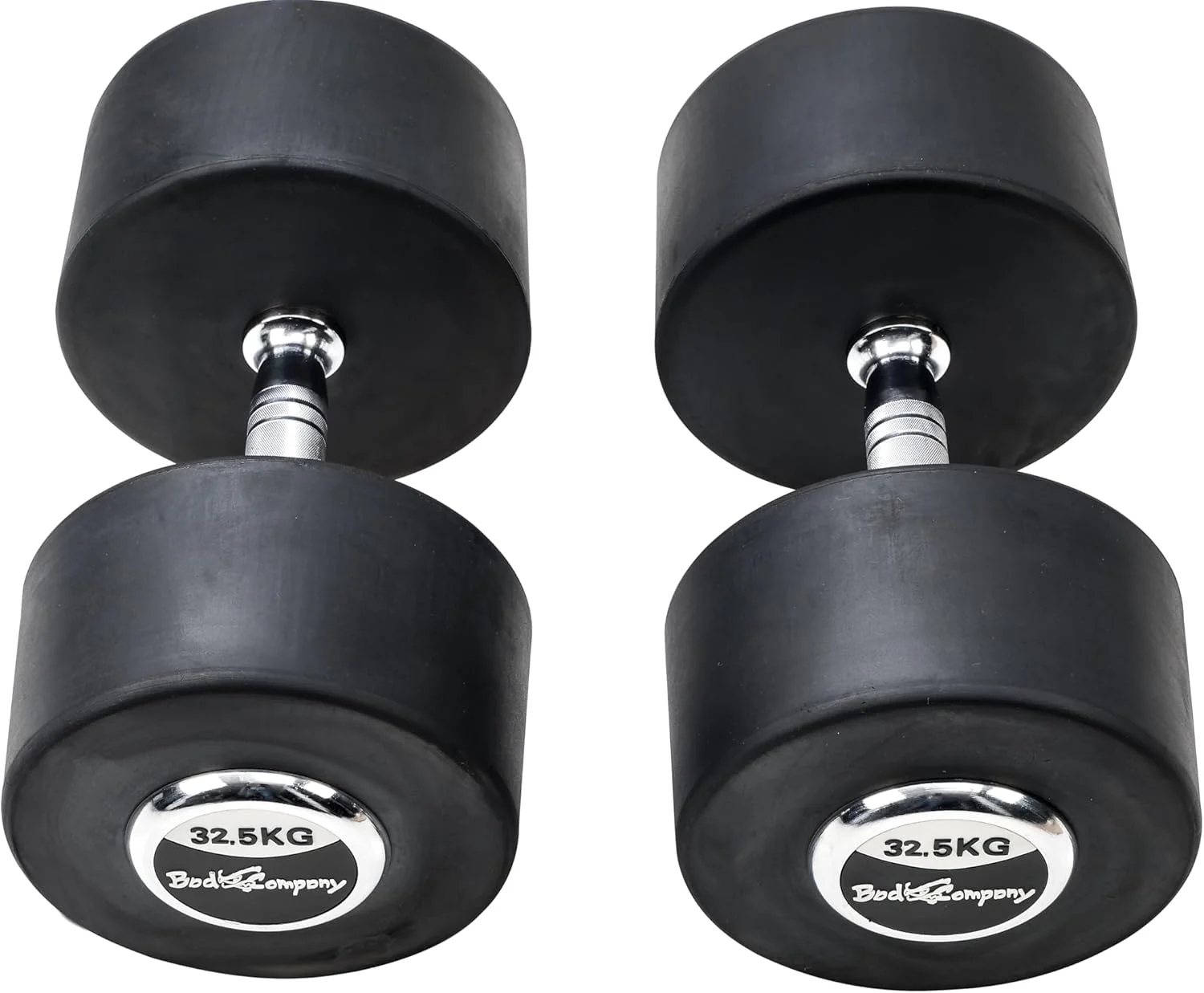 Deluxe 65 Kg (2x32,5) Hanteln Gewichte Rundhanteln Hantel Set Kurzhanteln - Image 2