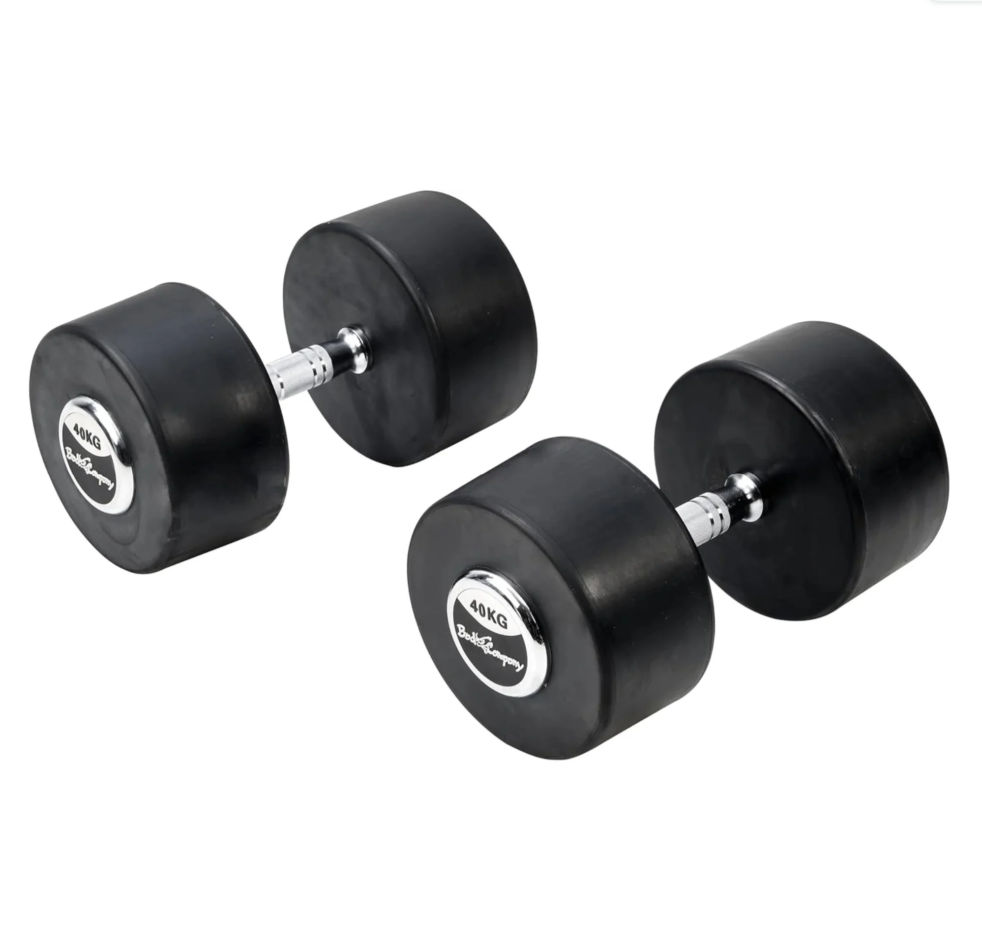 Deluxe 80 Kg (2x40,0) Hanteln Gewichte Rundhanteln Hantel Set Kurzhanteln