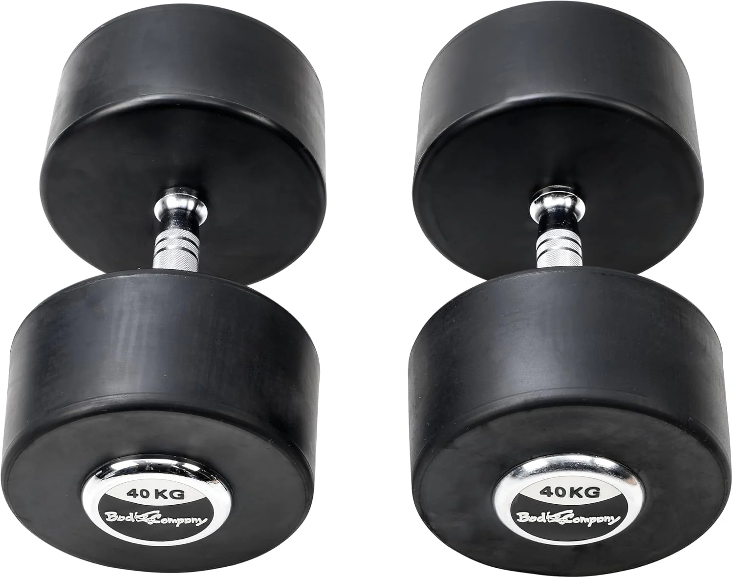 Deluxe 80 Kg (2x40,0) Hanteln Gewichte Rundhanteln Hantel Set Kurzhanteln - Image 2