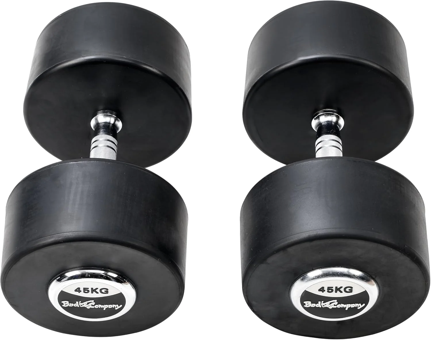 Deluxe 90 Kg (2x45,0) Hanteln Gewichte Rundhanteln Hantel Set Kurzhanteln - Image 2
