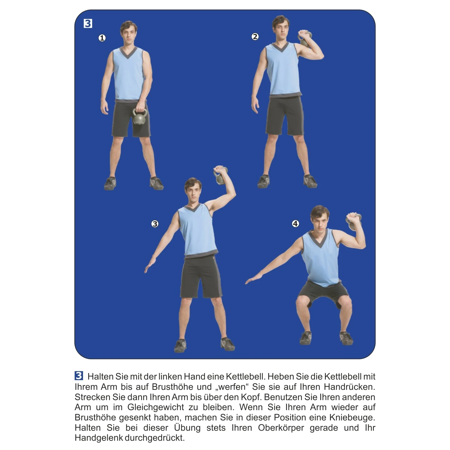Kettlebell aus Kunststoff 2 kg - Image 10