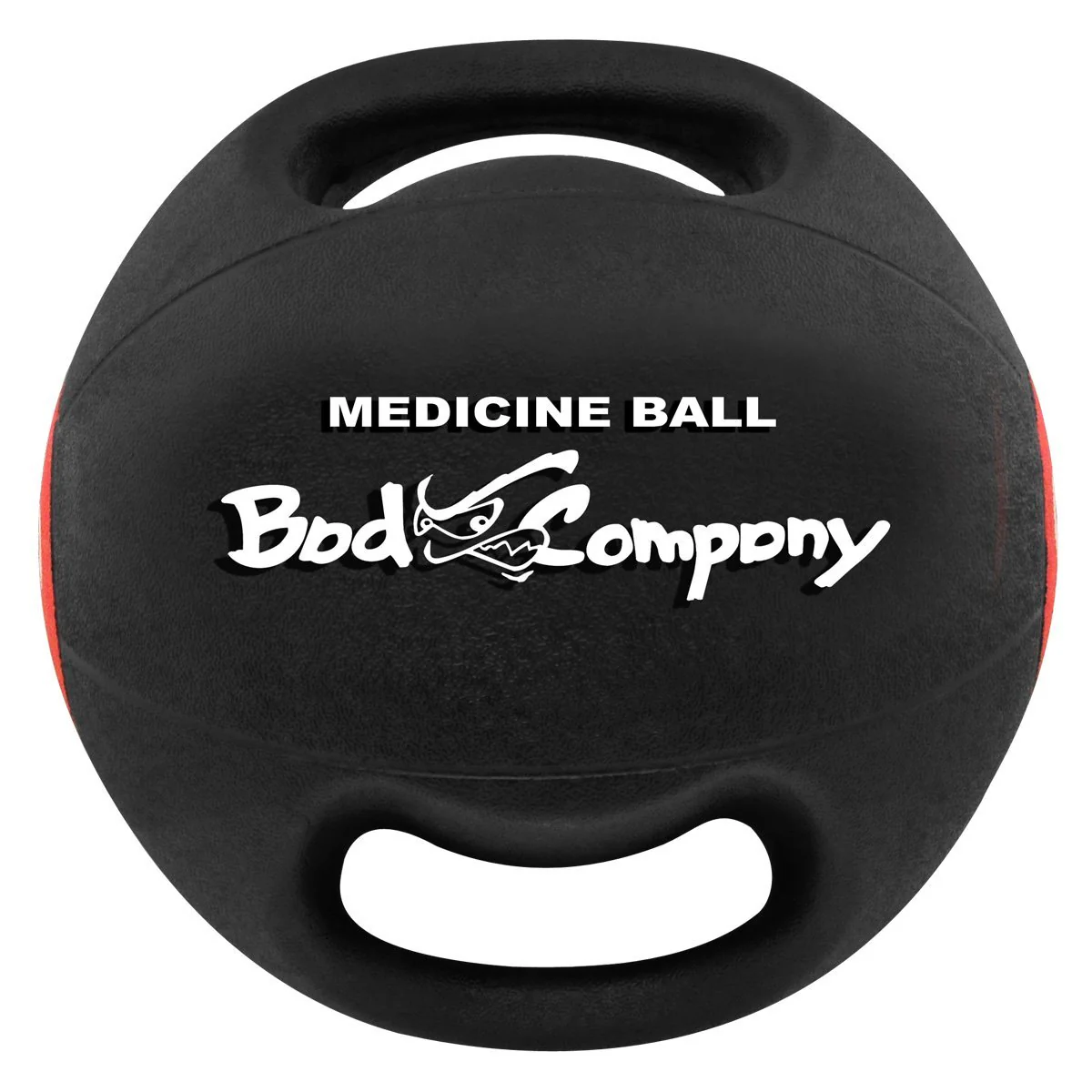 Medizinball mit Doppelgriff aus Gummi 4 kg - Image 3