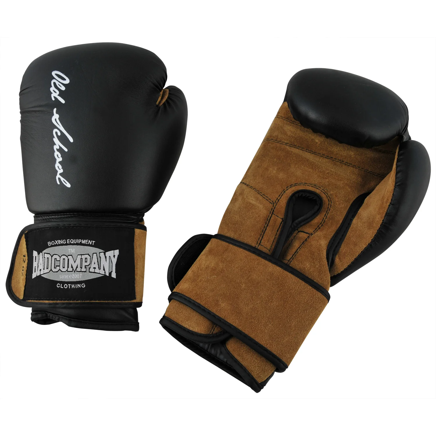 Boxhandschuhe aus Leder Modell Old School - Image 2
