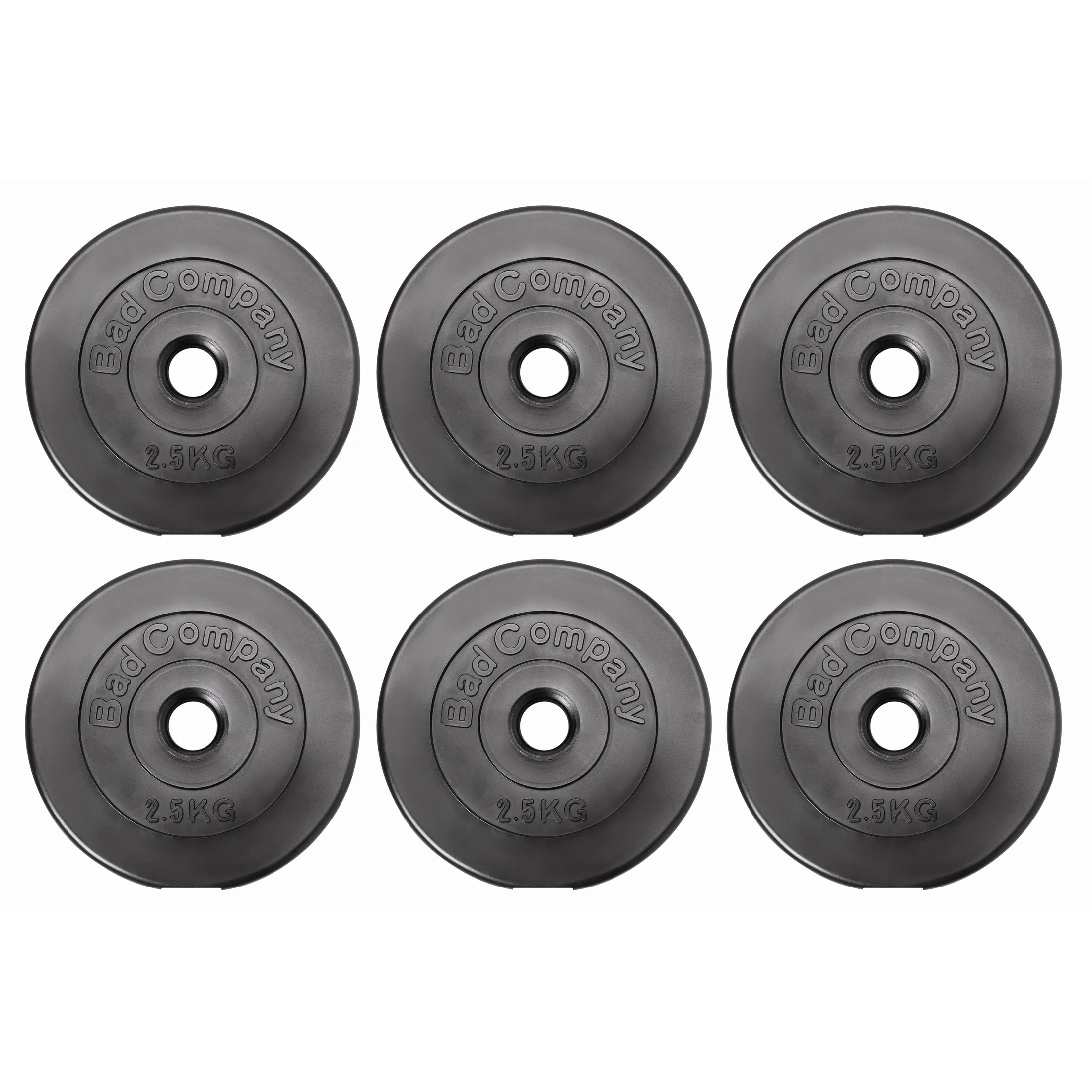 15 Kg (6x2,5) Hantelscheiben Hantel Hanteln 30/31mm Kunst.