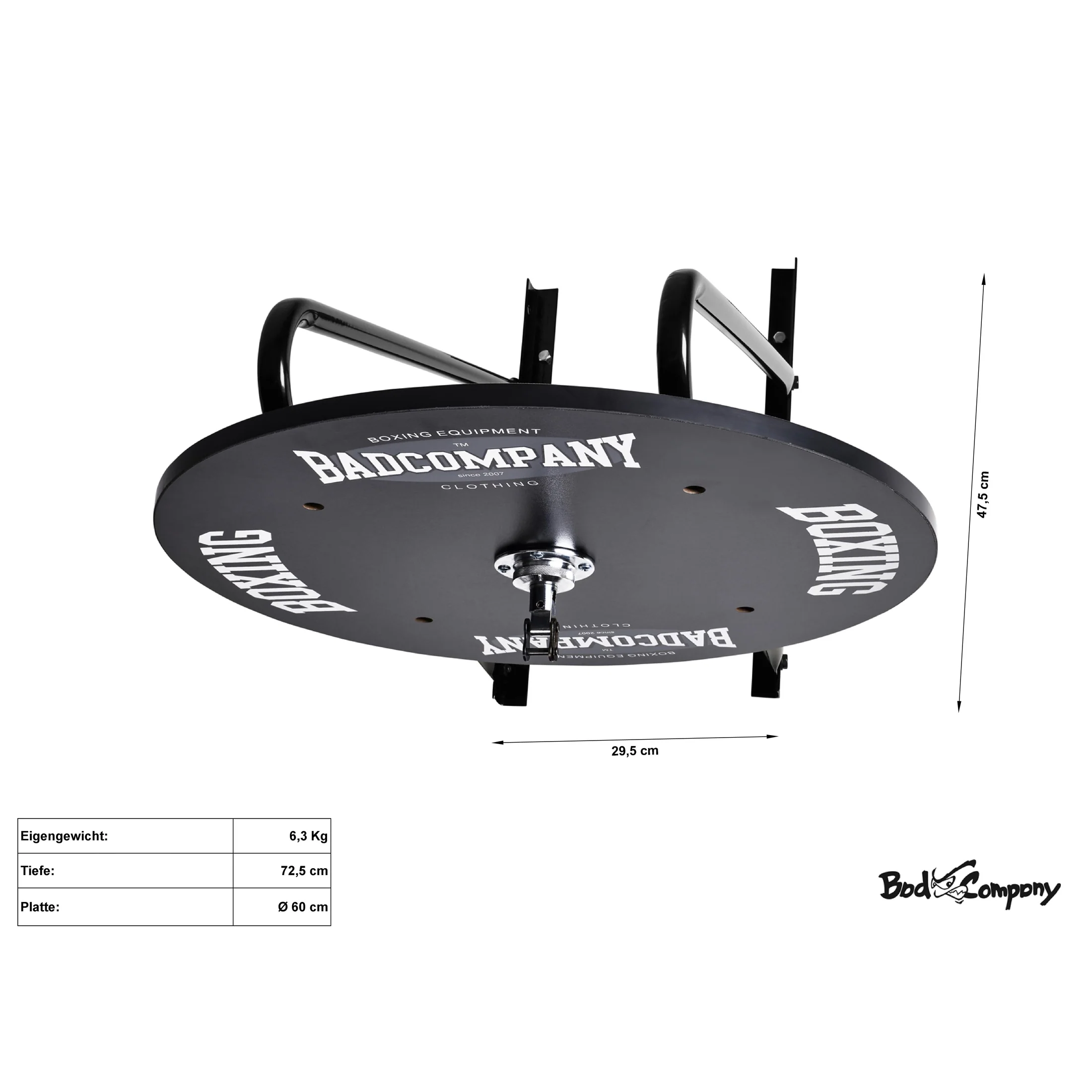 Speedball Plattform mit Rindsleder Boxbirne medium zur Wandmontage I BCA-130 - Image 14