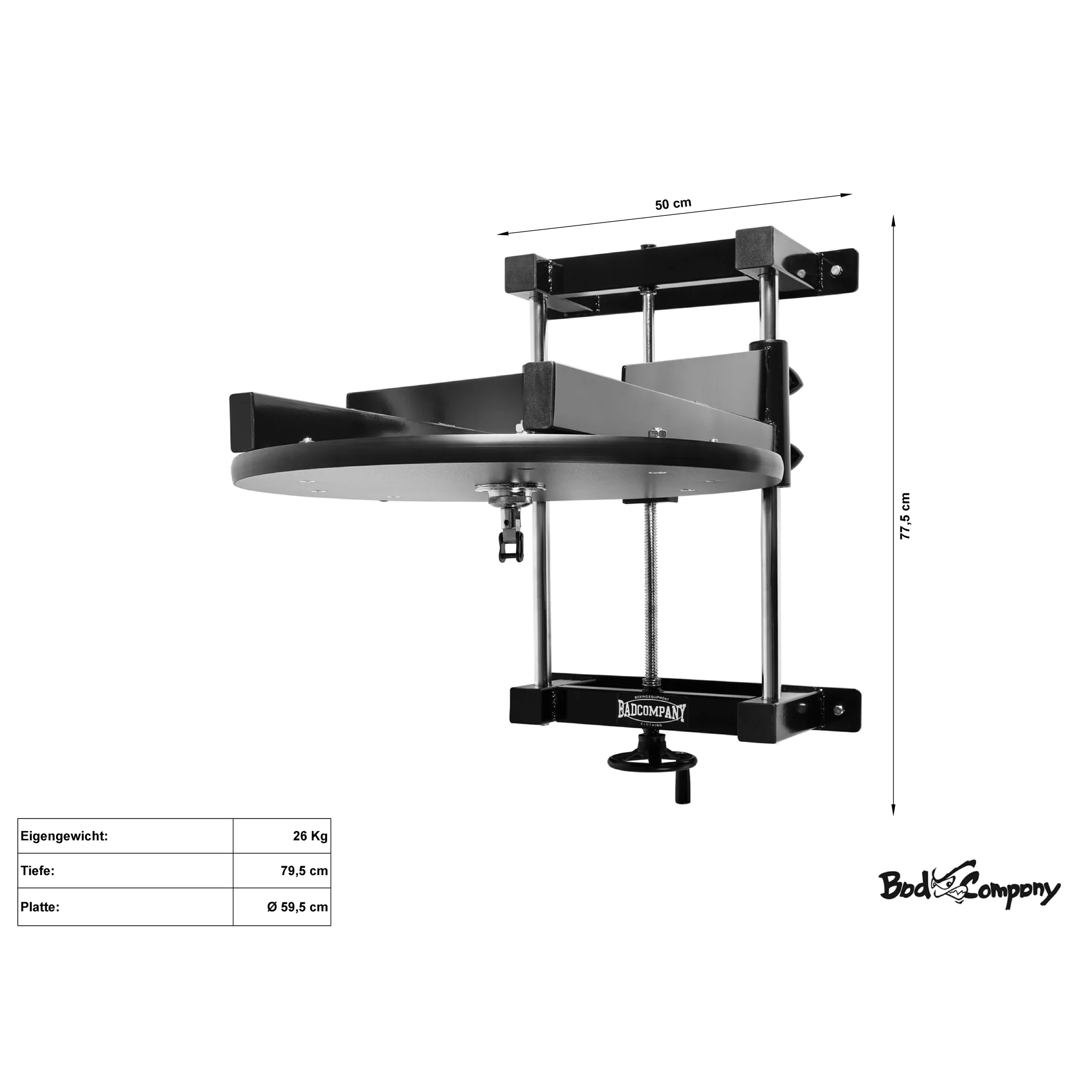 Speedball Plattform mit Leder Boxbirne gelb medium I höhenverstellbar I BCA-38 - Image 2