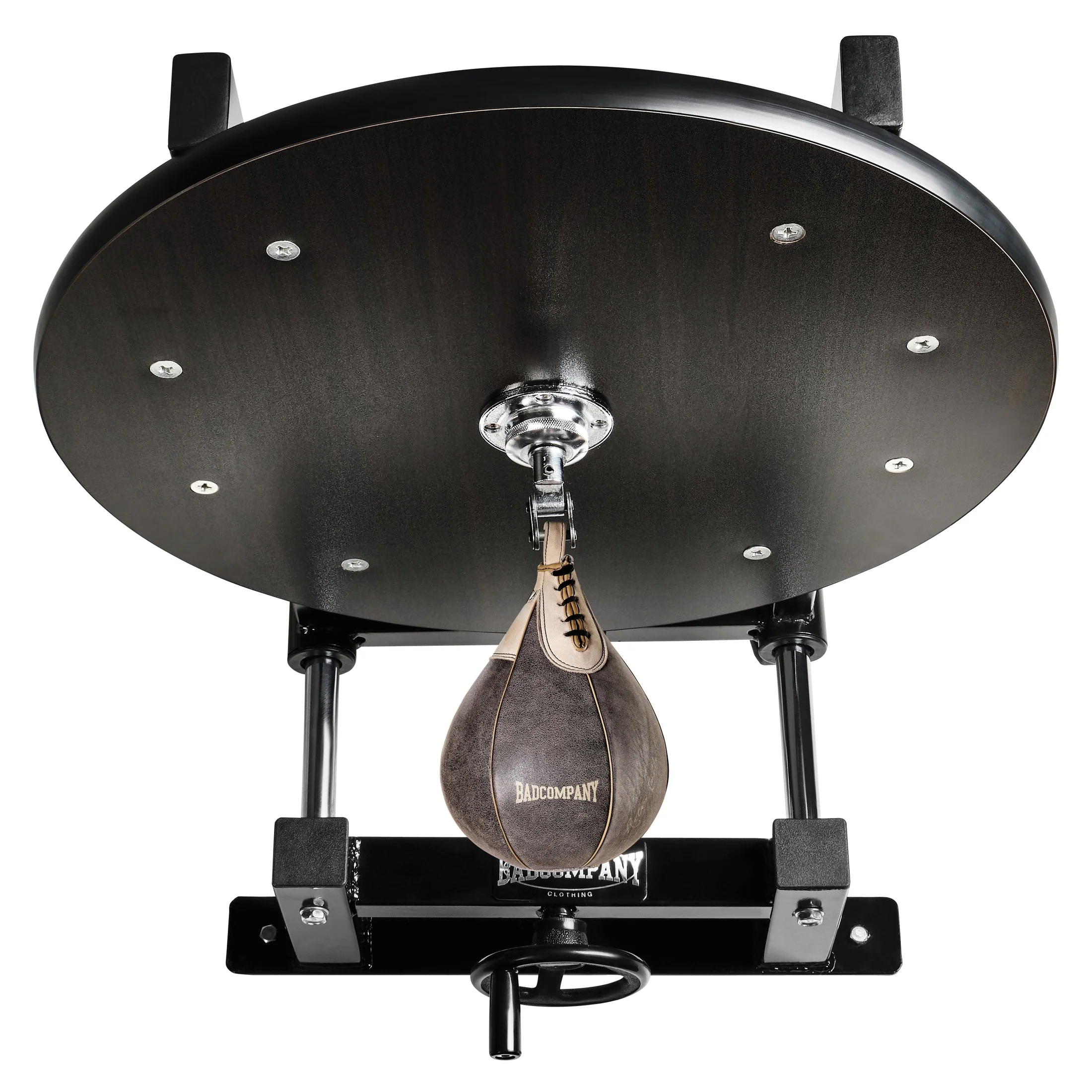 Speedball Plattform mit Rindsleder Boxbirne medium I höhenverstellbar I BCA-38